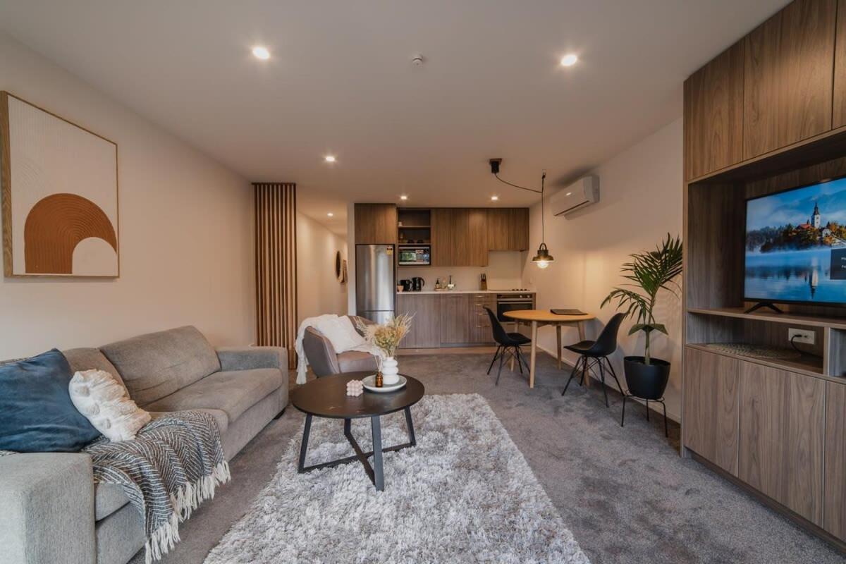 The Hagley Park Stunna Appartement Christchurch Buitenkant foto